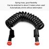 Convenient and Flexible Retractable Shower Hose for Bathroom Use