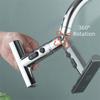 360-degree Rotation Waterfall Kitchen Faucet Extender Anti-splash Kitchen Tap  Bathroom