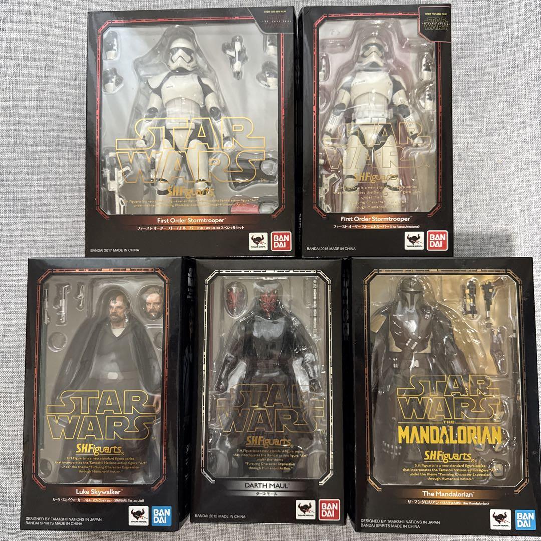 

[USED] S.H. Figuarts Star Wars 5-figure set