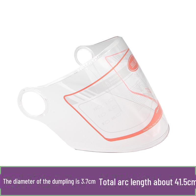 

Линза для шлема Andes Harley: Универсальное высокочеткое прозрачное солнцезащитное лобовое стекло, четыре сезона, армированный материал ПК