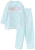 Kaituck Family Sumikkogurashi Kids' Pajamas, Long Sleeve Fleece, Tunic Length, Polka Dot Pattern, Winter, Sizes 130cm, 140cm, and 150cm (140cm, Green)