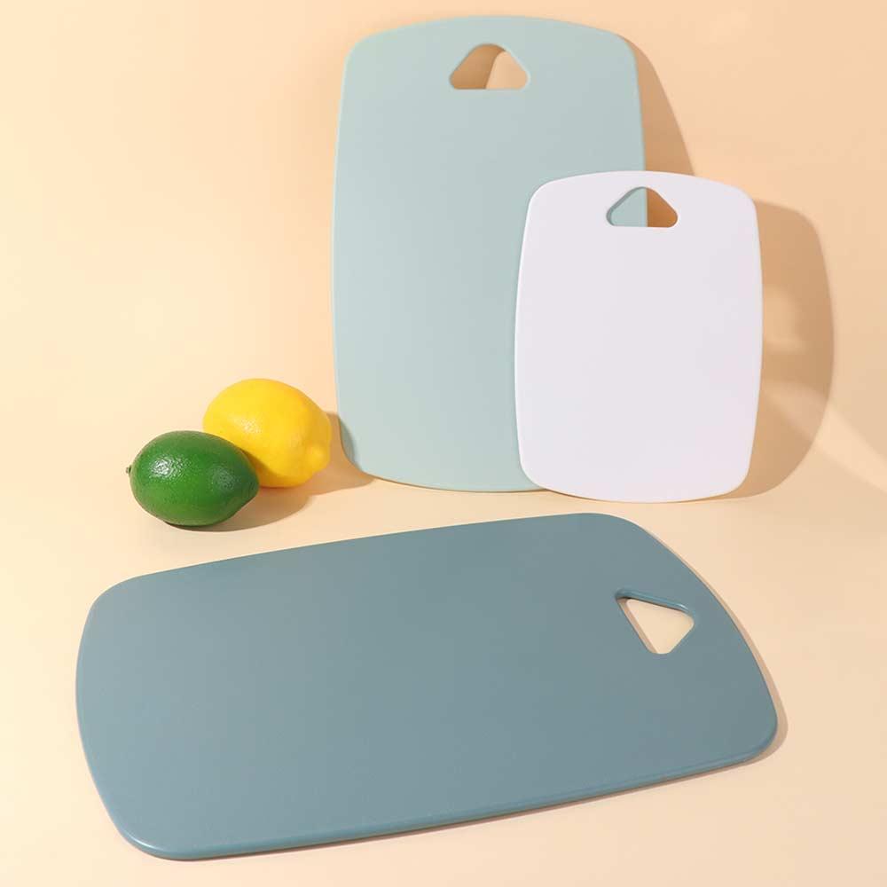 3PCS/SET Odor-Resistant Plastic Cutting Board Thick PP Cutting Board Chopping Board for Veggies