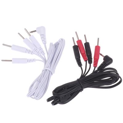Cablu Electrozi cu 4 Pini, Mufă Tip 2.5mm, pentru Stimulator Nervos Muscular Electric TENS Acupunctură