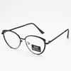 European and American glasses metal cat eyes color changing anti blue light fashionable and versatile trendy glasses