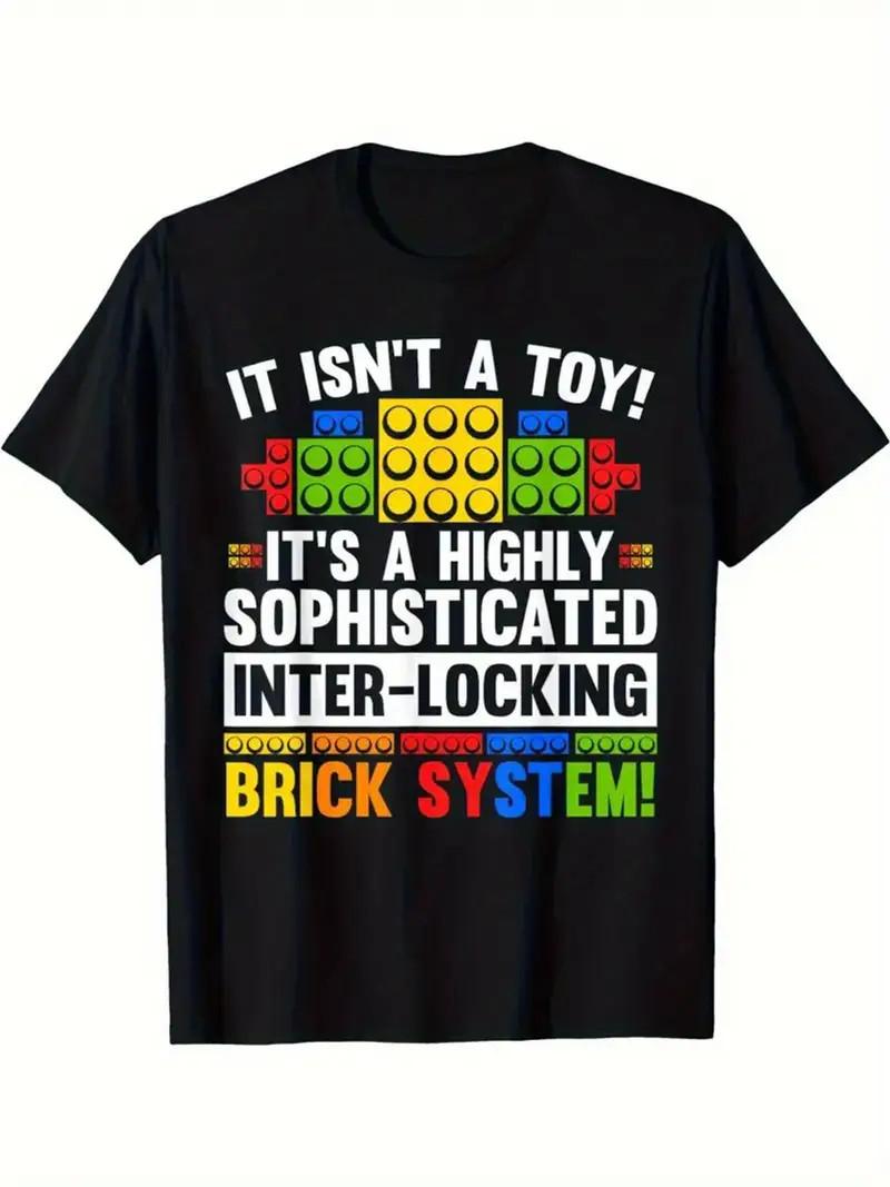 Master Builder Building Blocks Toy T-shirt S
