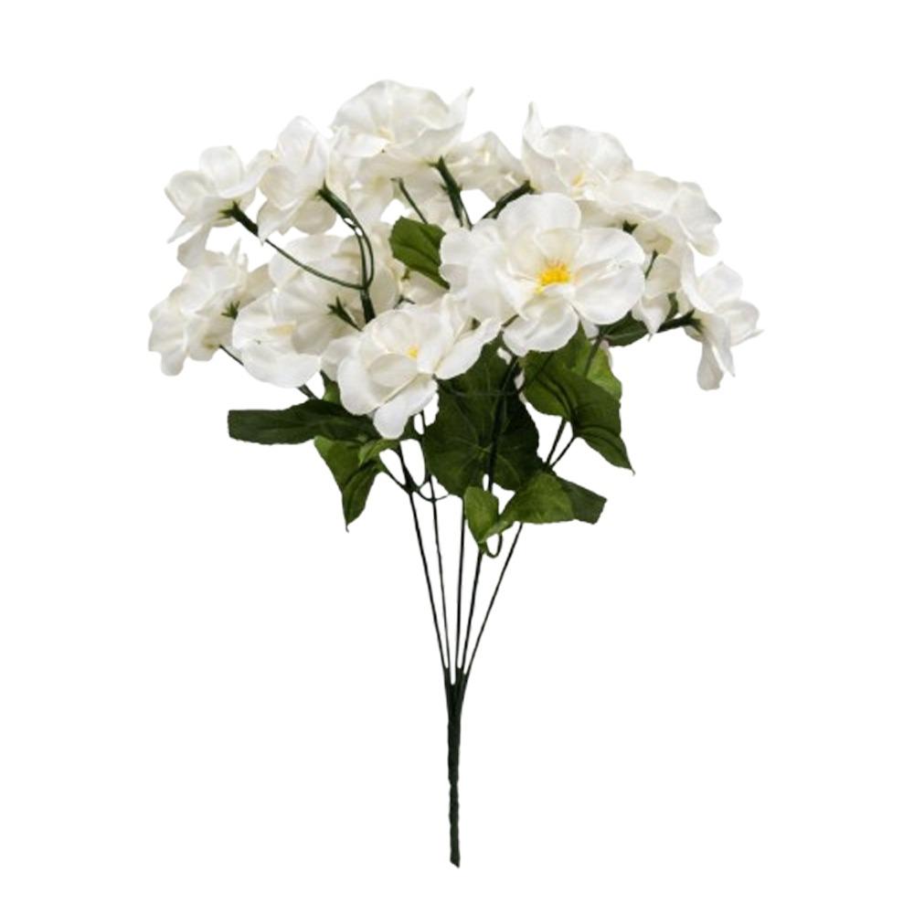 UV Protection Silk Begonia Flower Floral Arrangement Fake Flower Faux Plants  Office Decoration