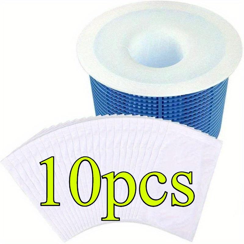 

10pcs Pool Filter Socks & Skimmer Baskets Covers – Premium Mesh Net Bags for Inground/ | Universal Fit for Pool Vacuum Balls