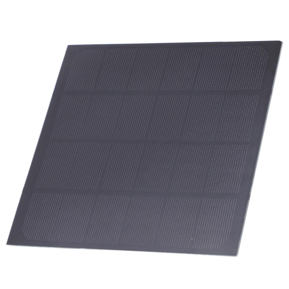Portable Solar Charger 6V 4.5W Photovoltaic Panel Durable Solar Cell Charger Lowpower Applications