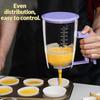 900ml Batter Squeeze Dispenser Separator with Measurement Label for Pancake Cake Waffle Clean Easy Pouring