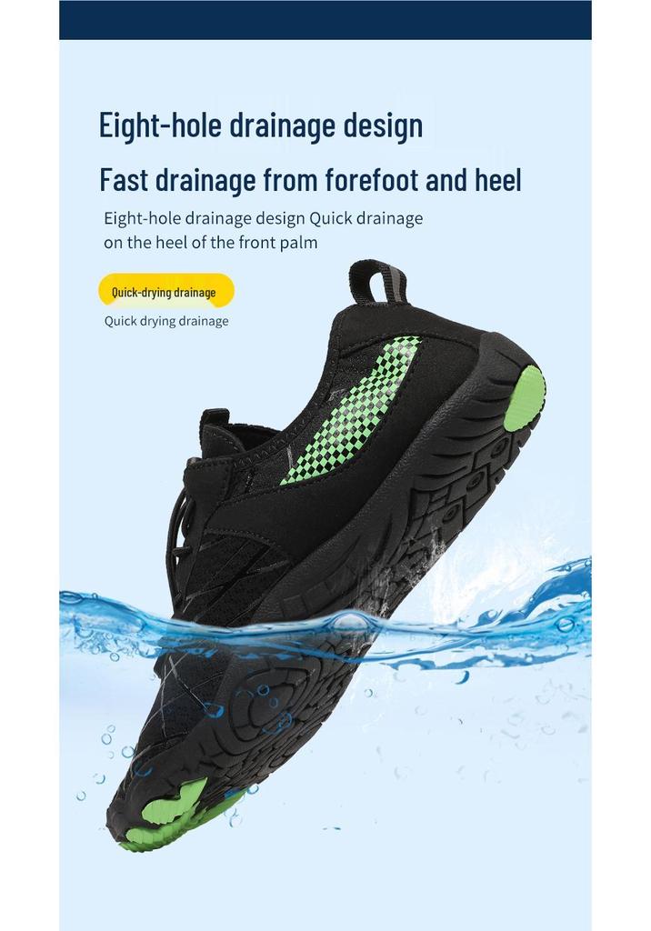 Barefoot Five-Finger Yoga & Sports Shoes - Men's & Women's Non-Slip Breathable Athletic Footwear for Jump Rope & Trekking.