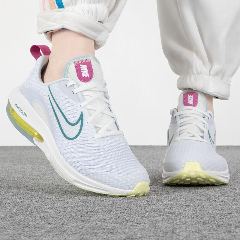 Nike Air Zoom Arcadia 2 GS White Mineral Teal Kids Sneakers Grey Cosmic-Fuchsia Football-Grey DM8491-100