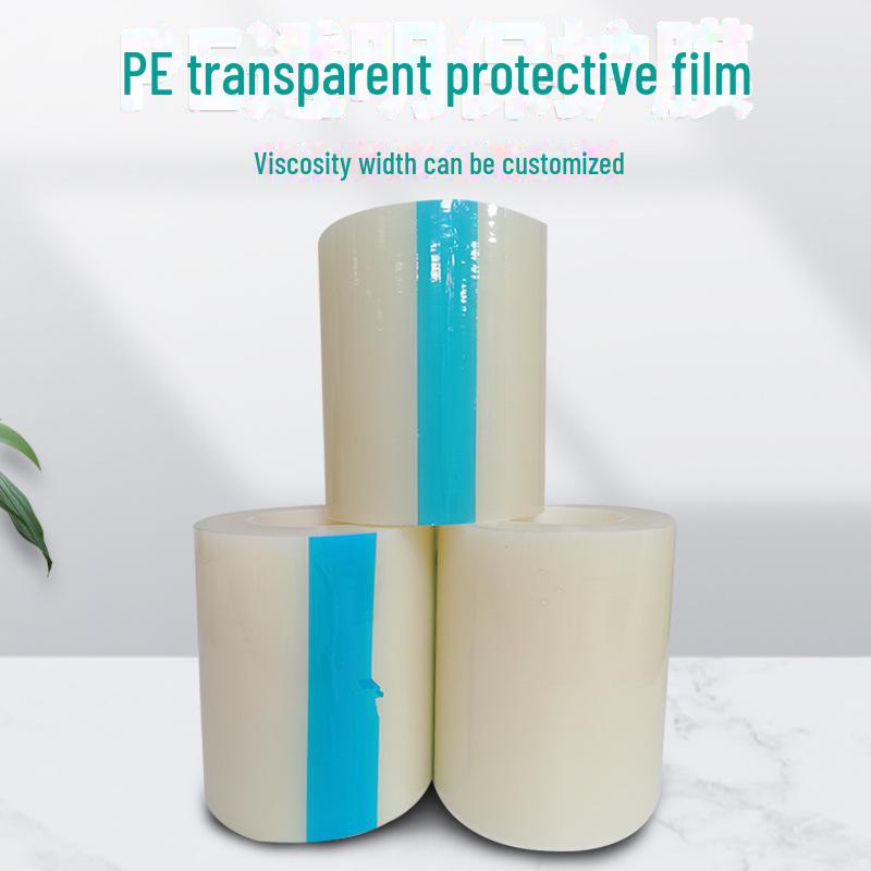 PE Self-Adhesive Transparent Protective Film Tape for Stainless Steel and Color Plates