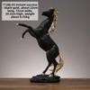 Elegant Horse Resin Figurine For Modern Home Decor And Office Decoration Display