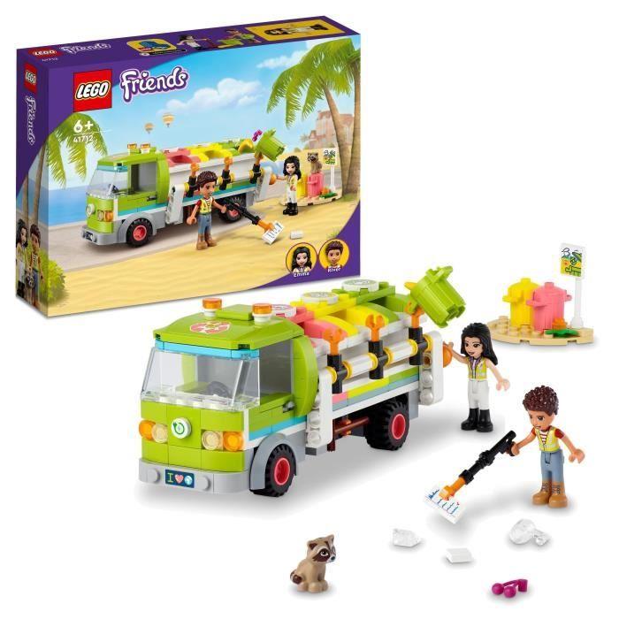 LEGO® Friends 41712 Le Camion De Recyclage, Jouet Éducatif, Avec Mini-poupée Emma