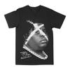 Tricou Grafic Big X Tha Plug Big Face Tricou Imprimat Vară Brand de Lux Bumbac Tricou pentru Bărbați și Femei Mânecă Scurtă