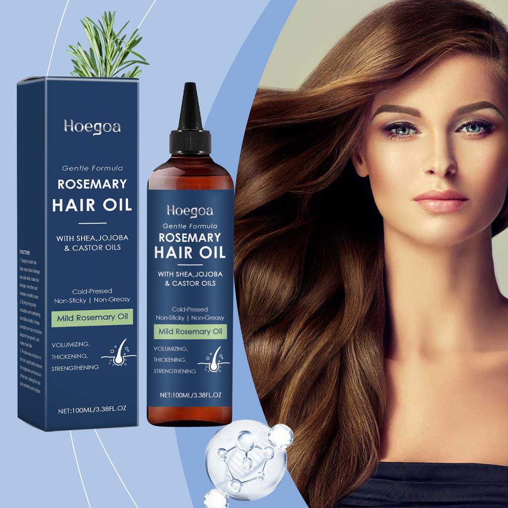 Hoegoa Rosemary Hair Care Oil Nourishing And Fortifying Formula For Smooth Healthy Hair