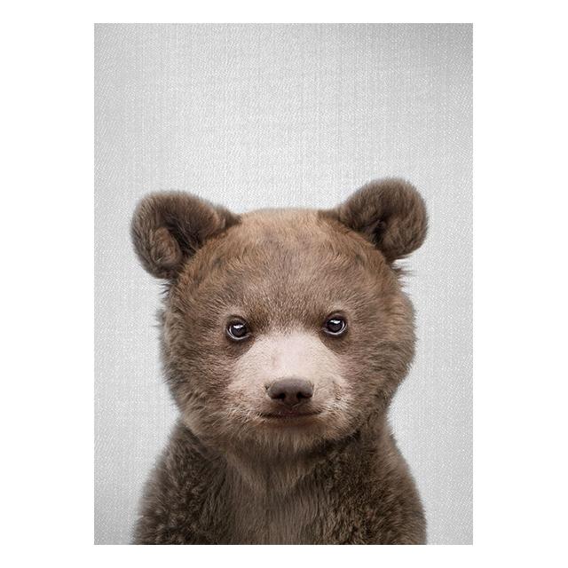 Realistic Furry Animals Cute Prints Poster Canvas Painting Hd Modern Wall Art Pictures For Living Room Bedroom Home Decoration