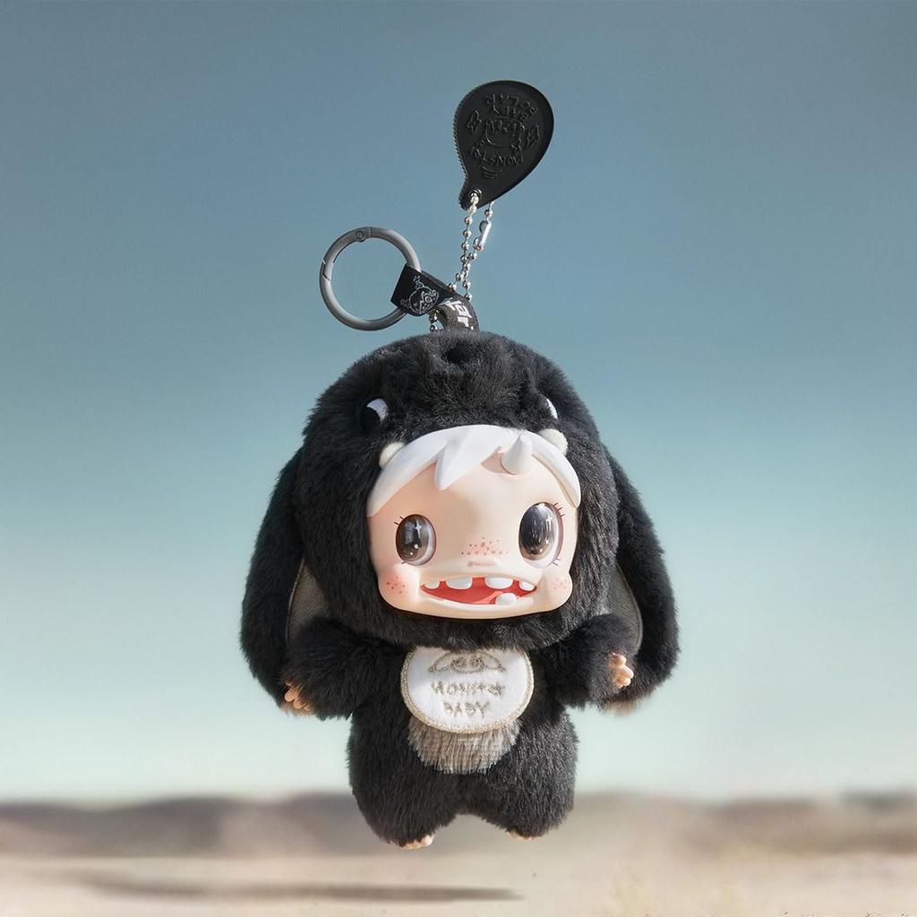 POP MART POLAR-Monster Baby Collection Series Plush Pendant Ver.1 [1 Piece] Pop Mart Gacha Gacha Blind Box Figure Plastic Model Premium Toy Soft Vinyl