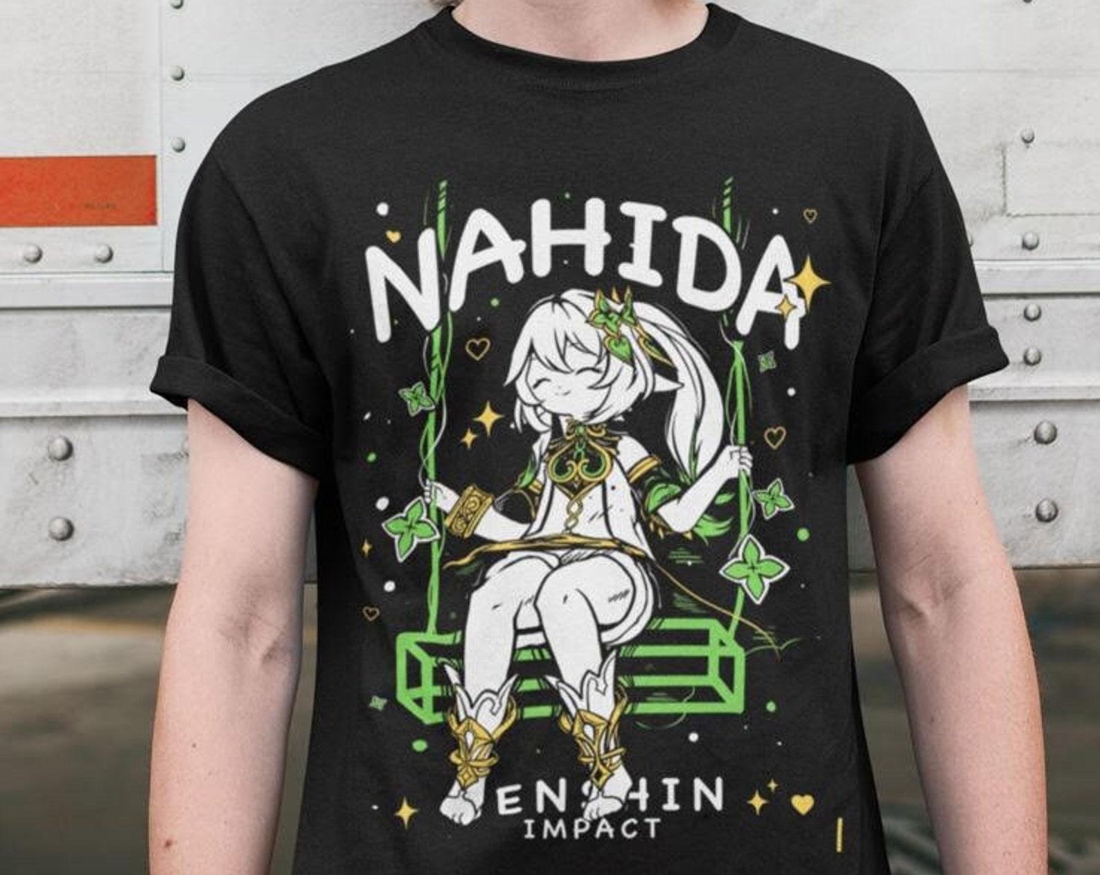 Nahida genshin Kusanali genshin Nahida genshin Impact Genshin Impact Shirt Fan-Made Unisex Ultra Cotton Tee XL