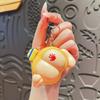 Emit Light Vocal Buttocks Toy Cartoon Fidget Keychain Toys Funny Spanking Keychain  Backpack Decor