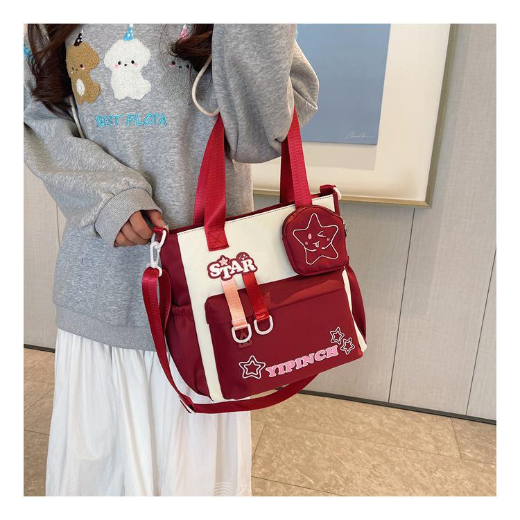 Star Crossbody Bag - Cute, Large Capacity Handbag for Girls, High School & Middle School Students