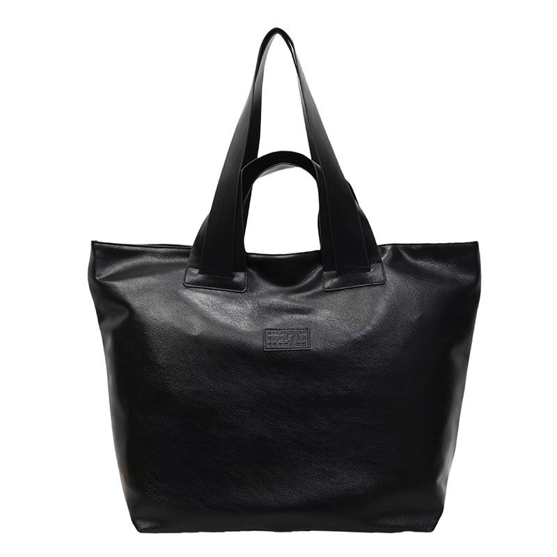 Large-capacity bag women's new fashionable and simple commuter bag trendy shoulder bag tote bag