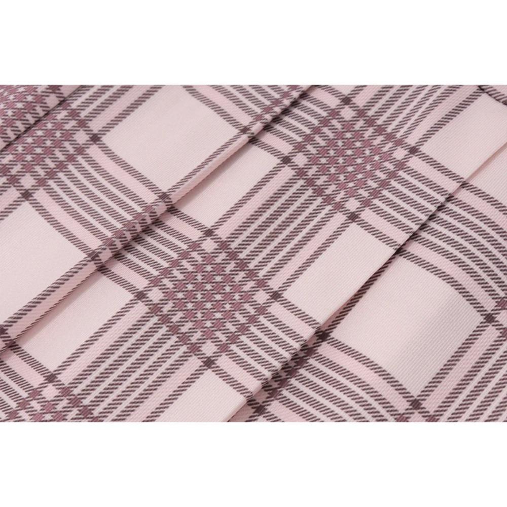 Modna Sukienka Halter w Kratę Kobiety Wiązana Dekolt V Bez Rękawów Mini Sukienki High Street Vestidos Letnia Odzież Plażowa