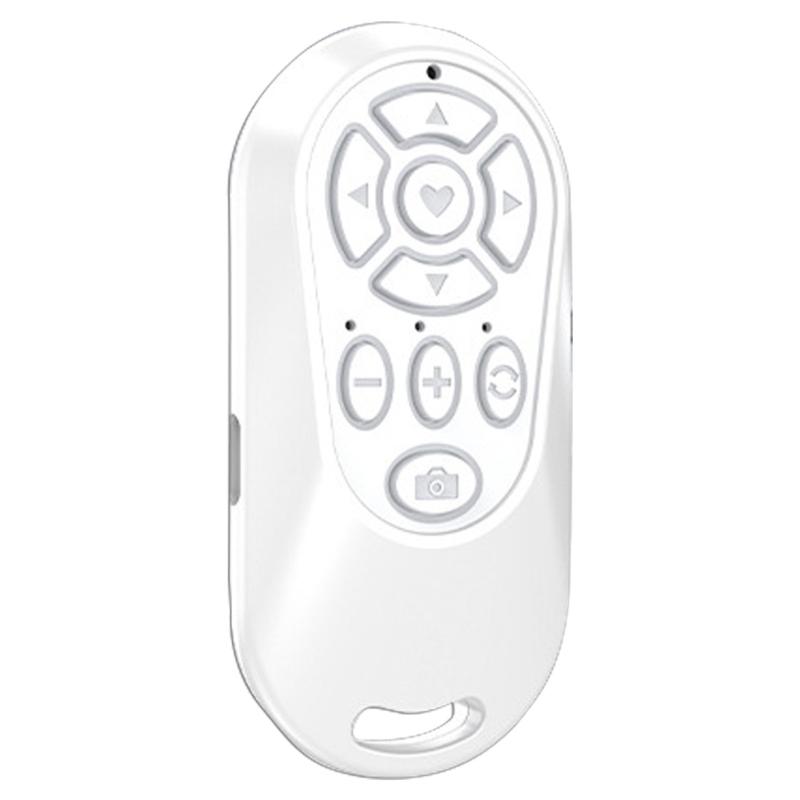 Remote Control For Smartphone Photography Featuring 10M Ranges Slip Matte Buttons Upgraded Chip For Stable Connection And Compacts Design For