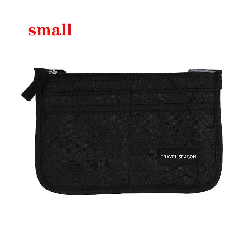 Insert Bag Organizer Makeup Handbag Organizer Travel Inner Purse Portable Cosmetic Bags Women Tote Fit Various Brand Bags