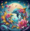 Elephant, Sea Turtle, Special-shaped Diamond Painting, Handmade Sticker Material Pack 30 * 30 Diamond Sticker Decorative Painting
