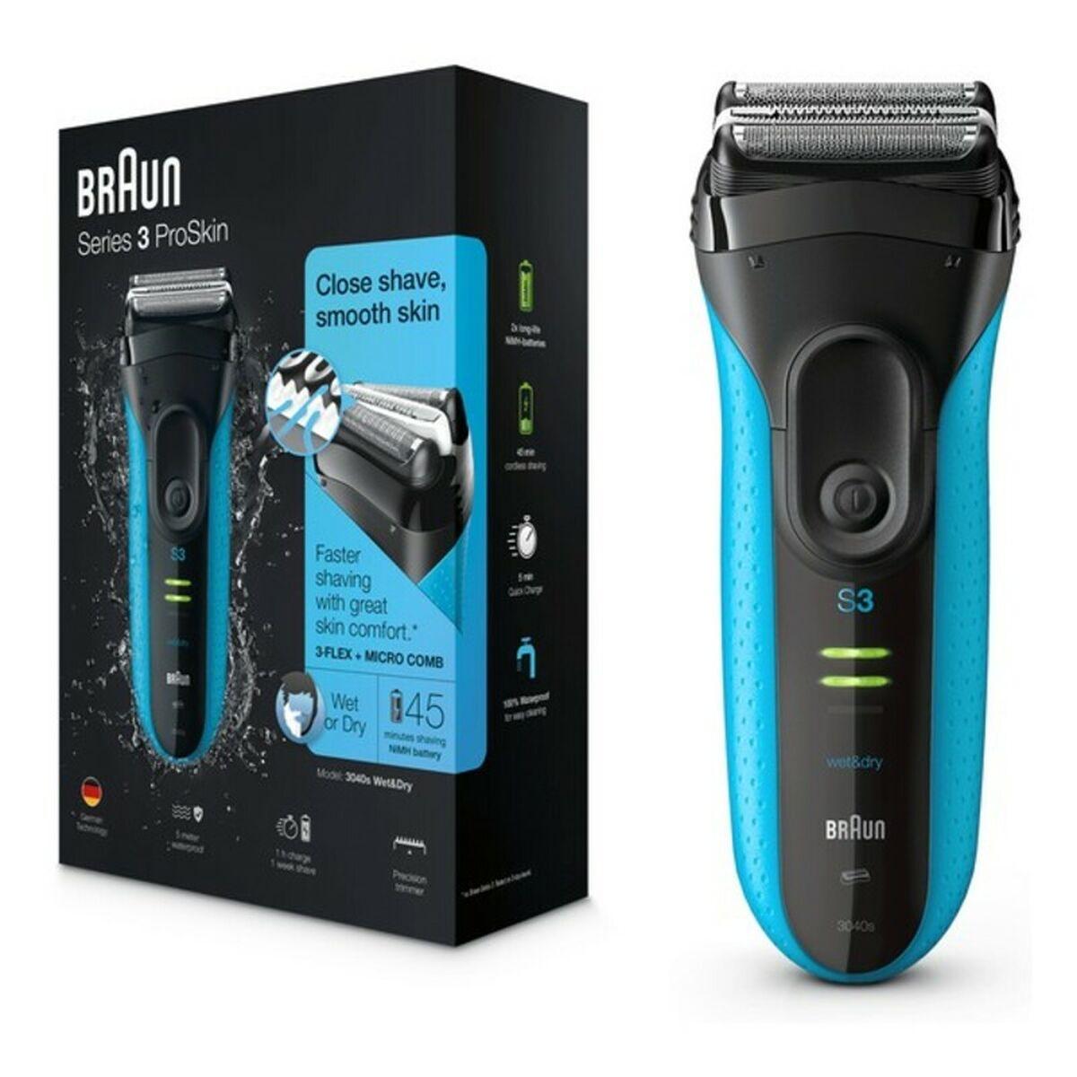 

Braun 3040s Electric Shaver Blue