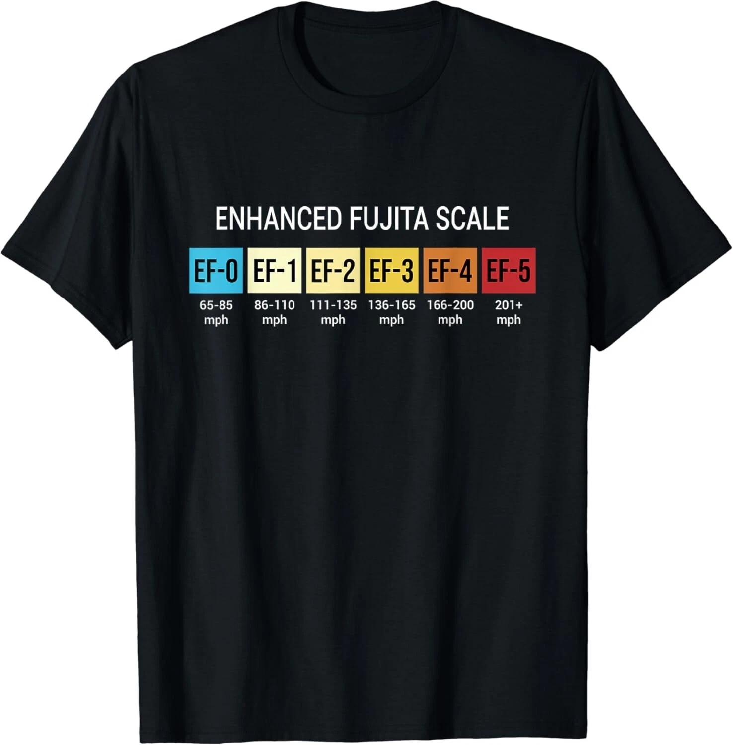 

Storm Chasing Enhanced Fujita Scale Tornado Meteorologist Gifts Unisex T-Shirt L
