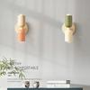 Creative Hotel Restaurant Wall Lamp Nordic Lamps Warm Wall Lamp Cream Wind Double Head Bedroom Bedside Lamp