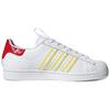 Adidas Originals Superstar Beijing Retro Casual Skate Shoes Unisex White Red FW2854