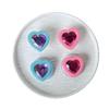 Colorful Heart Magnetic Telescopic Airbag Holder for Girly Desktop