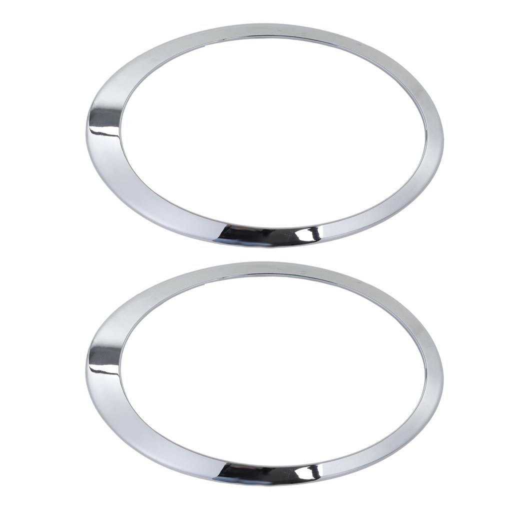 Left Right Headlight Trim Ring Headlamp Bezel 51137351371 for Clubman F54 2014‑2019 Electrosilvering