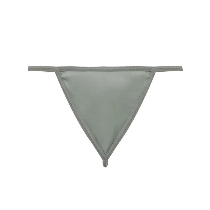 Xianyi Love Underwear New Flirting Temptation Thong Satin Multi-color Open Gear Free Panties One Piece Female K4