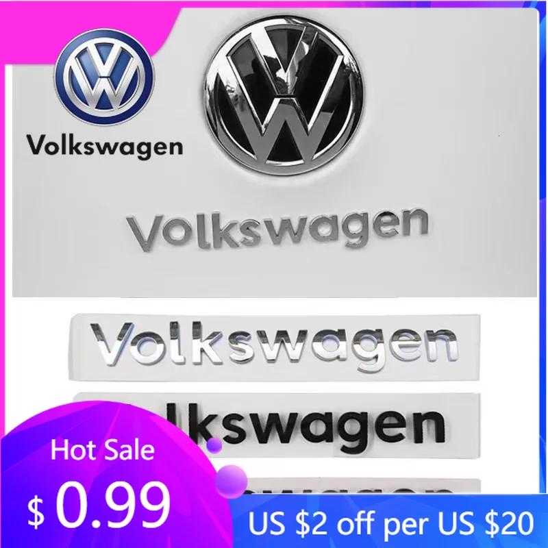 2026 Hot For Volkswagen VW ABS Car Trunk Volkswagen Logo Decorative Sticker For VW Golf MK5 MK6 MK7 Passat Polo CC Auto Styling