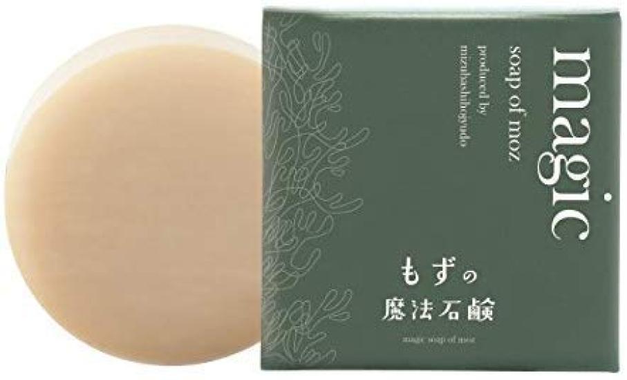 Mizuhashi Hojudo Mozu Magic New with Foaming Suitable for Sensitive and Small Children Pharmaceutical's Soap, Version, 80g, Net, Atopic, Skin,