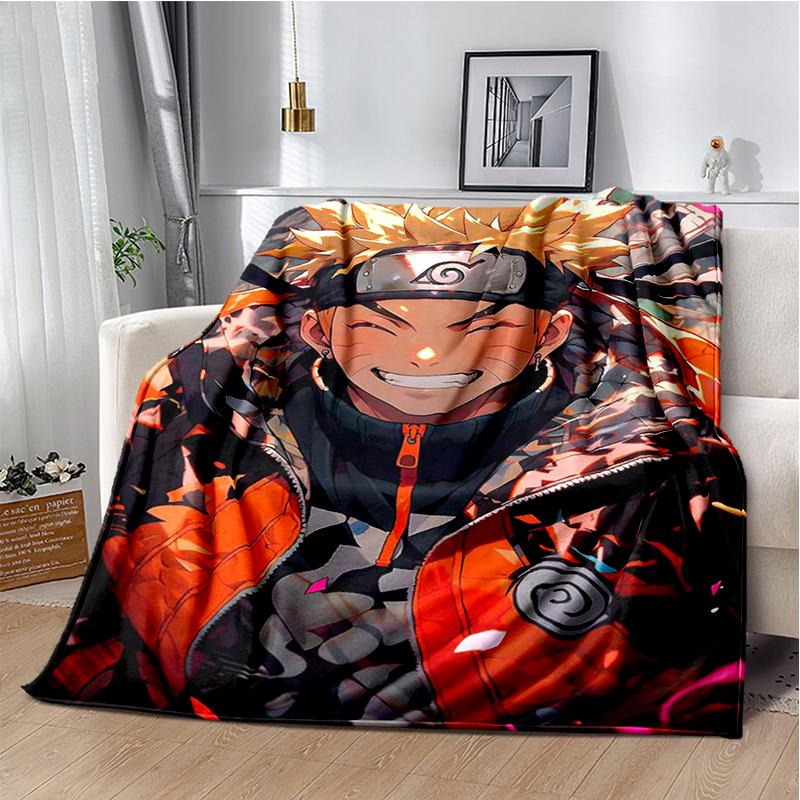 3D N-Naruto Cartoon Anime I-Itachi Flanelldecke Weiche Warme Überwurfdecke für Schlafzimmer Wohnzimmer Bett Reise Camping Picknick Kind