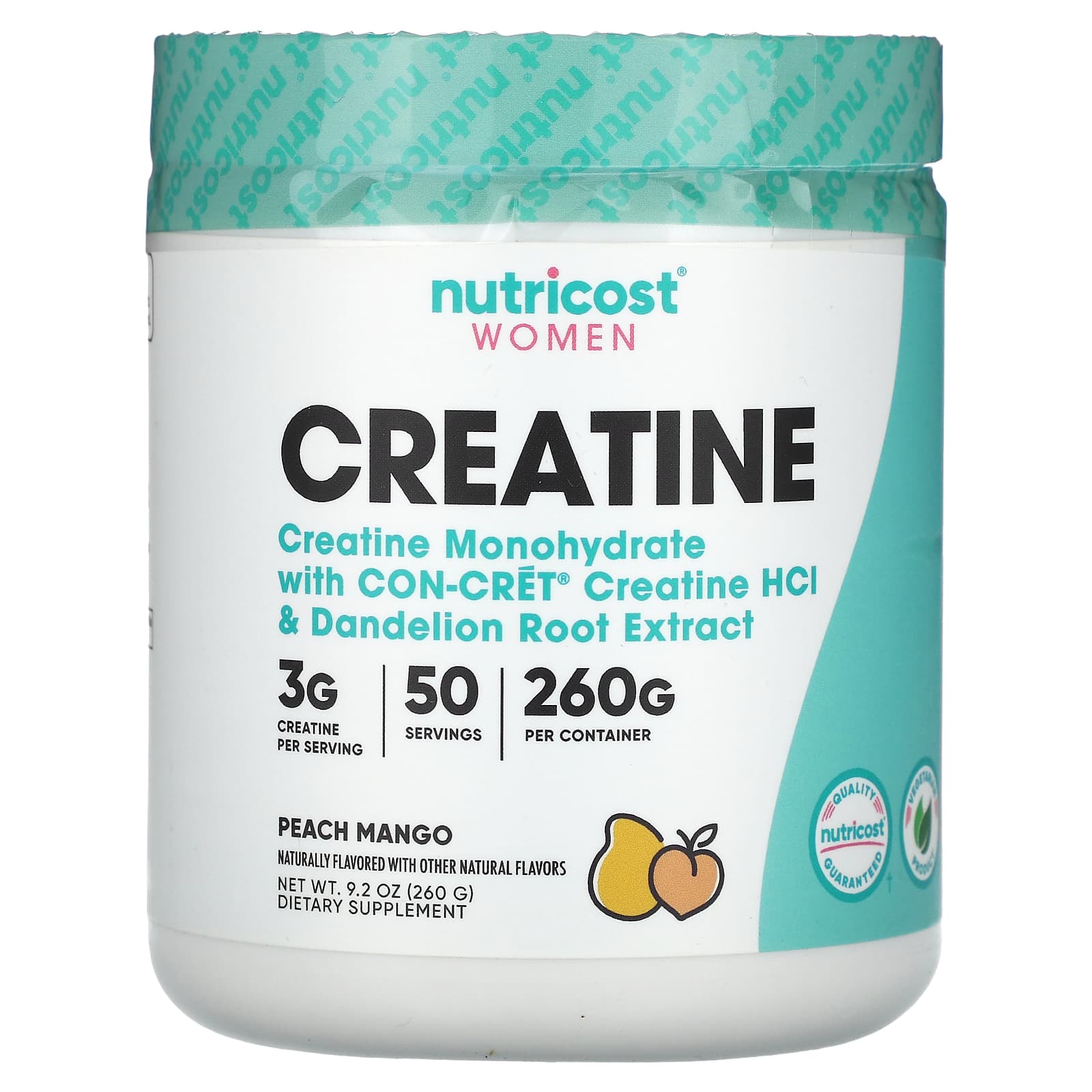 

Women s Creatine Peach Mango 260G (9.2Oz)