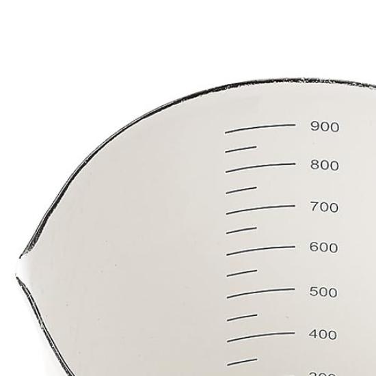 Toyoho Pure Enamel Measuring Cup White L PU-2309