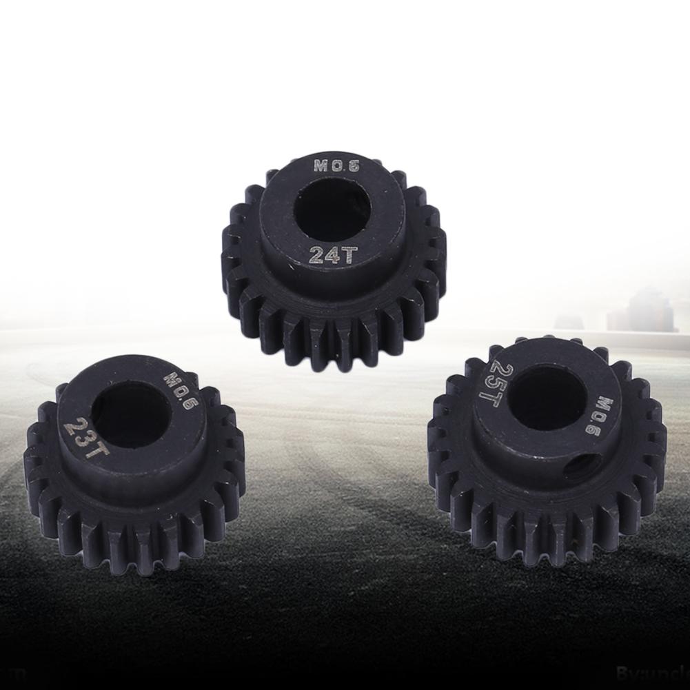 Engine Motor Module Pinion Gear Set Inner Hole Replacement Component for 1 10 1 8 RC Car23 25T