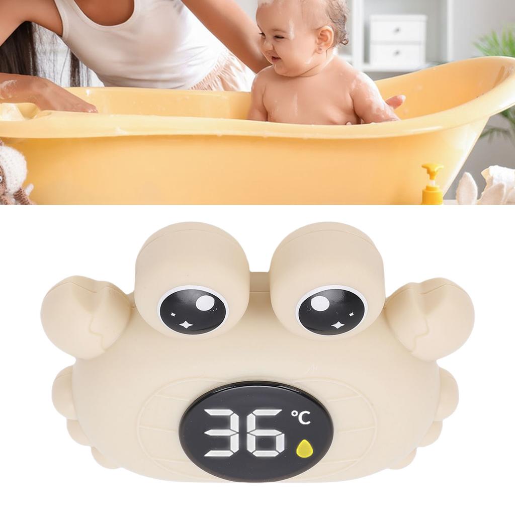 Bath Thermometer Auto Power Off IP67 Water Proof Bathtub Thermometer with Accurate Readings Alerts for Swimming Pool
