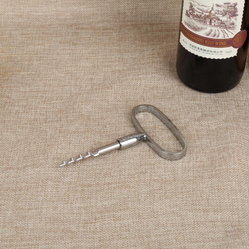 

Multi Functional Bottle Opener, Wine Cork Extractor One Size срібний