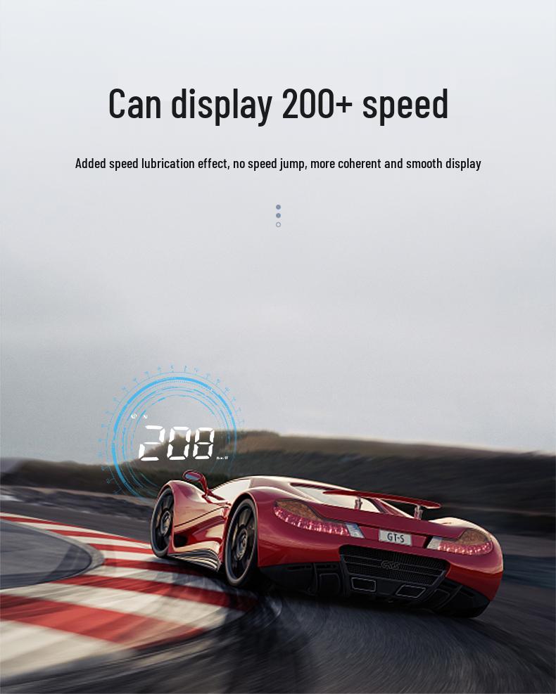 Multifunctional Wireless HUD Car and Truck GPS Speed Display
