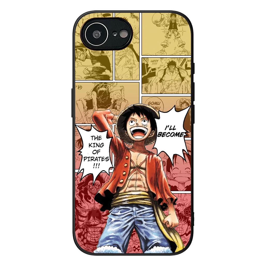 

Shanks One Luffy Pieces Red Hair Casing Cover for Apple iPhone 12 13 Mini XS 11 Pro Max 7 8 Plus XR SE 2022 SE3 + 8+ Phone Case iPhone 13 ProMax
