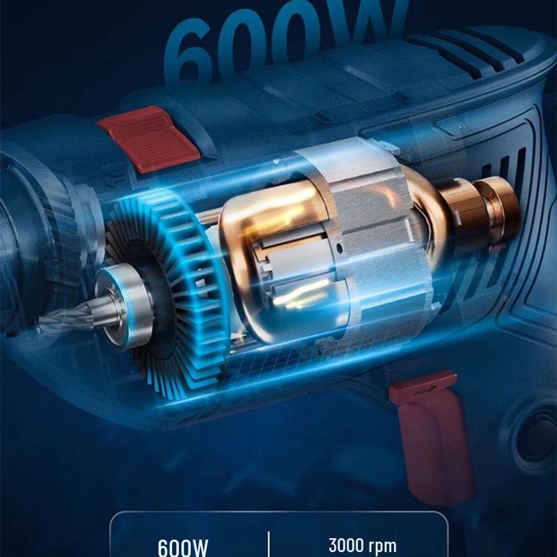 BOSCH GSB 600 Corded Impact Drill/Driver CN plug (adapter included)
