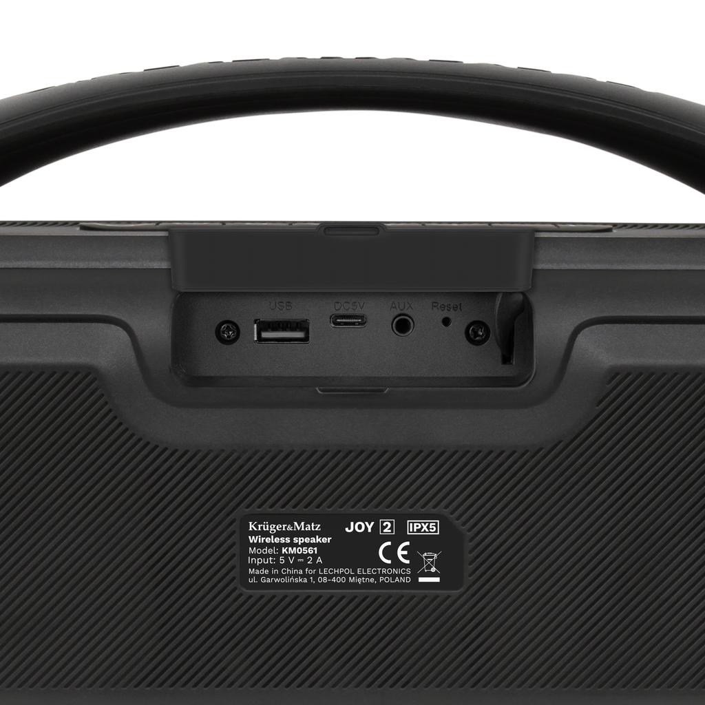 Bluetooth Speaker USB AUX FM TWS Kruger&Matz