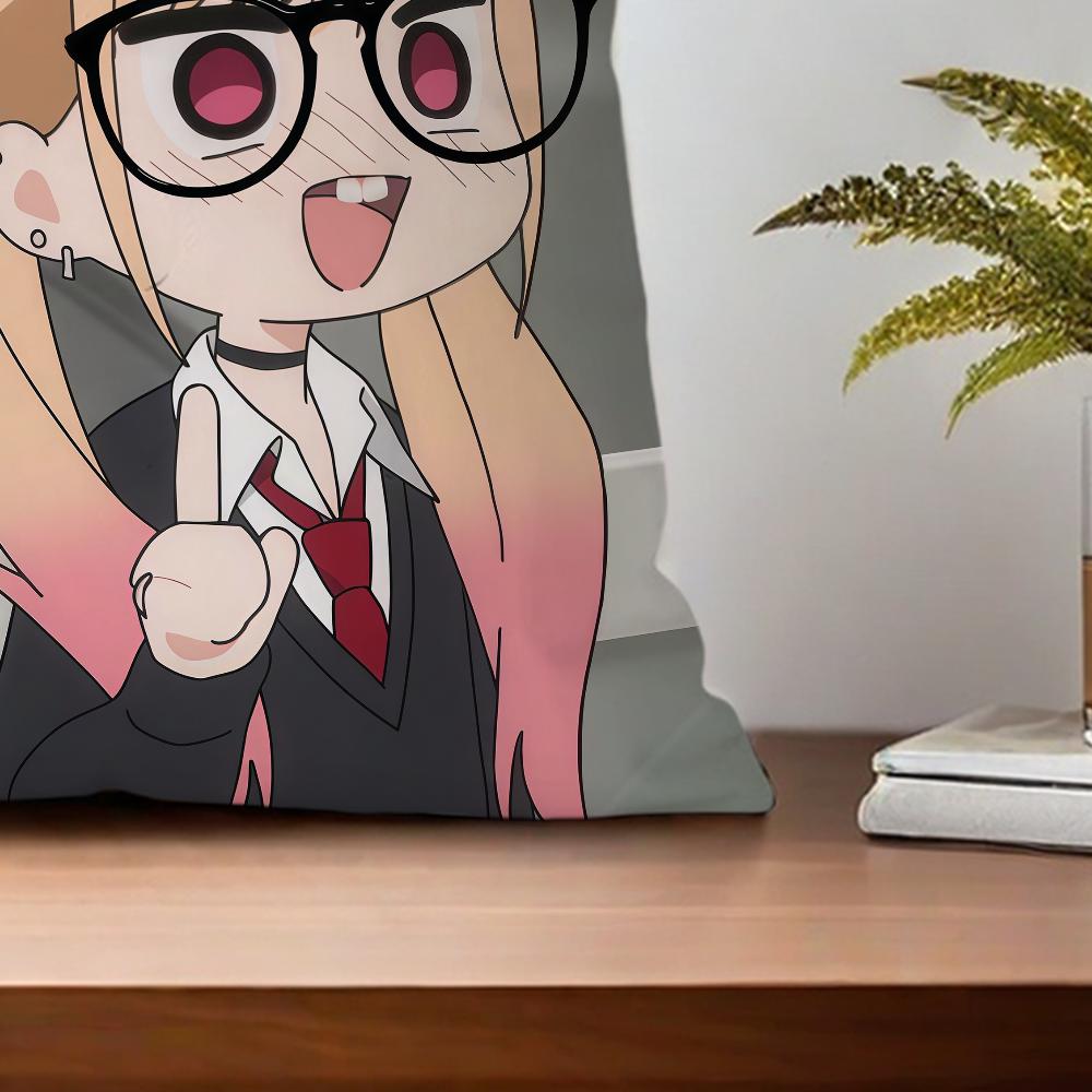 M-Marin Kitagawa Anime Cushion Cover For Pillow Printing Sofa Decoration Home Car Room Coffee Shop Office Nordic Simplicity
